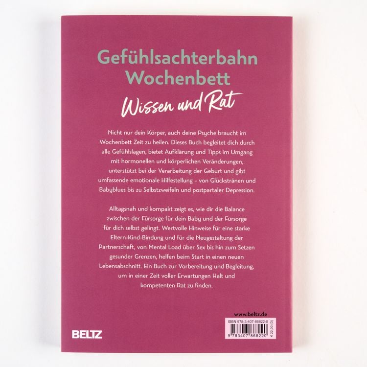 Produktbild: Sorg gut f&uuml;r dich im Wochenbett