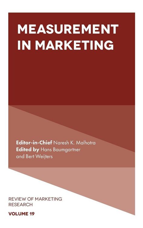 Produktbild: Measurement in Marketing