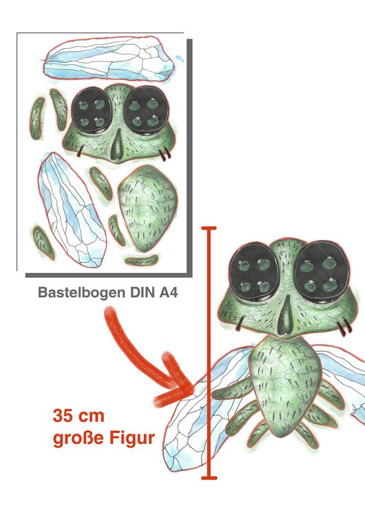 Produktbild: Hampelfiguren Tiere ausschneiden & basteln!