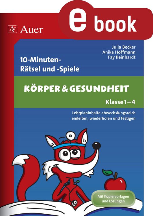 Produktbild: 10-Minuten-R&auml;tsel und -Spiele K&ouml;rper & Gesundheit
