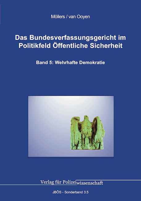 Produktbild: Das Bundesverfassungsgericht im Politikfeld &Ouml;ffentliche Sicherheit