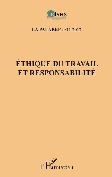 Produktbild: Ethique du travail et responsabilit&eacute;