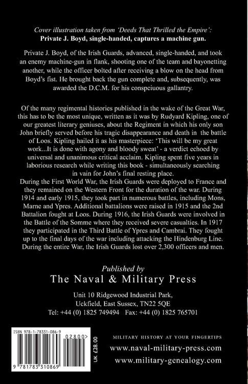 Produktbild: Irish Guards in the Great War