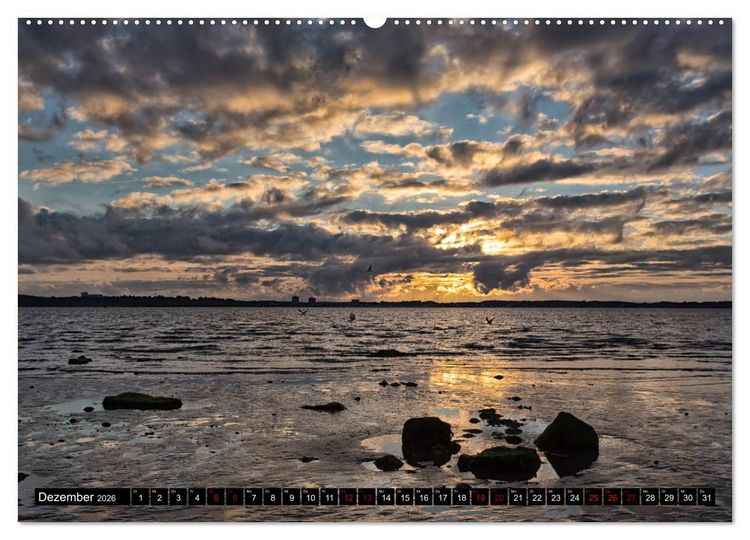 Produktbild: Laboe - Urlaub am Meer (hochwertiger Premium Wandkalender 2026 DIN A2 quer), Kunstdruck in Hochglanz