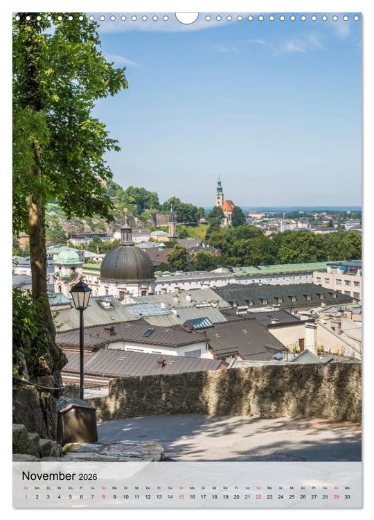Produktbild: SALZBURG Grandiose Ausblicke (Wandkalender 2026 DIN A3 hoch), CALVENDO Monatskalender