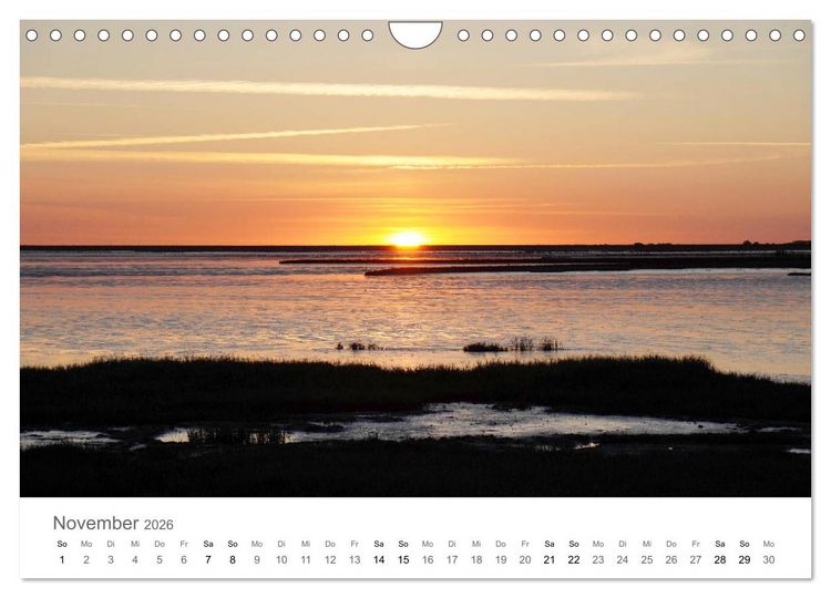 Produktbild: Nordfriesland (Wandkalender 2026 DIN A4 quer), CALVENDO Monatskalender