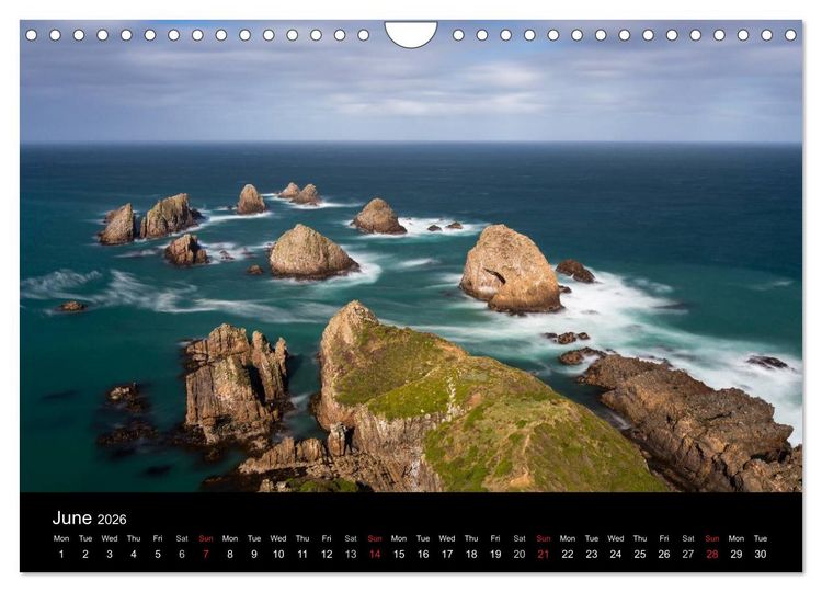 Produktbild: South Island of New Zealand (Wall Calendar 2026 DIN A4 landscape), CALVENDO 12 Month Wall Calendar