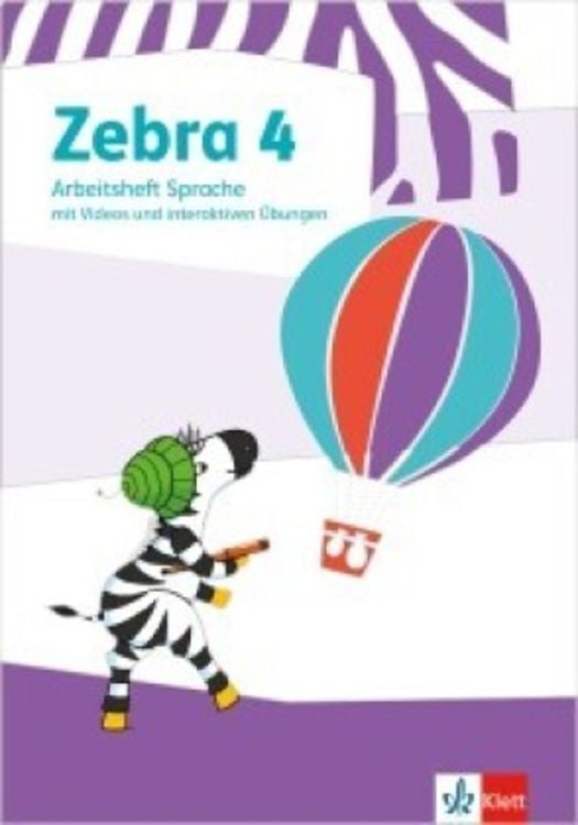 Bild vom Artikel Zebra 4. Arbeitsheft Sprache mit Videos und interaktiven Übungen Klasse 4 vom Autor 