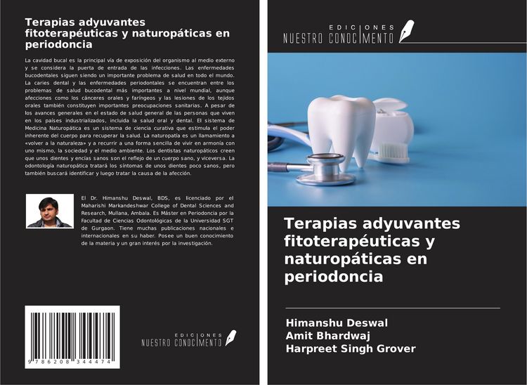 Produktbild: Terapias adyuvantes fitoterap&eacute;uticas y naturop&aacute;ticas en periodoncia
