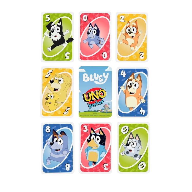 Produktbild: UNO Junior Bluey