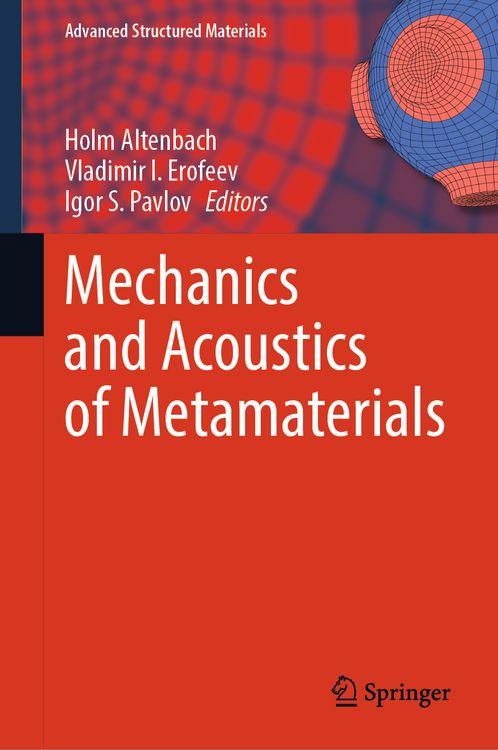 Produktbild: Mechanics and Acoustics of Metamaterials