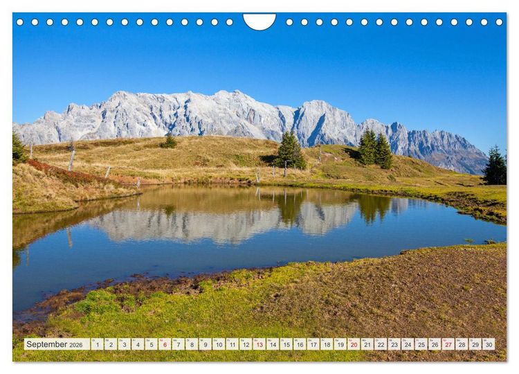 Produktbild: Sch&ouml;ne Gr&uuml;&szlig;e aus Dienten (Wandkalender 2026 DIN A4 quer), CALVENDO Monatskalender