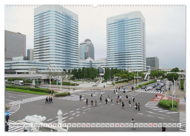 Produktbild: St&auml;dte in Japan (Wandkalender 2027 DIN A2 quer), CALVENDO Monatskalender