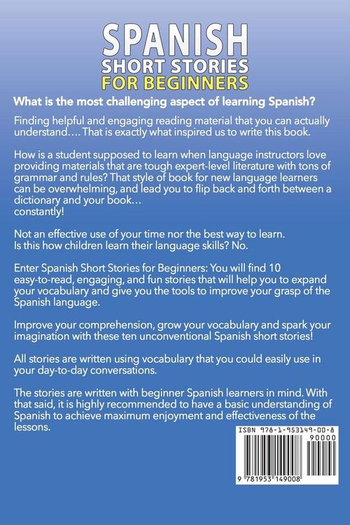 Produktbild: Spanish Short Stories for Beginners