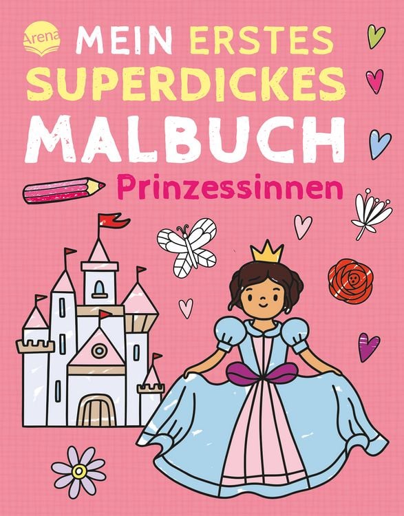 Produktbild: Mein erstes superdickes Malbuch. Prinzessinnen
