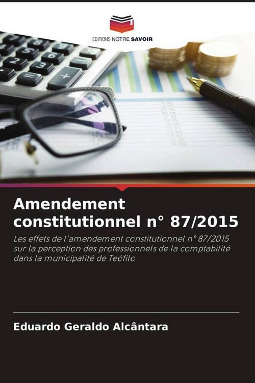 Produktbild: Amendement constitutionnel n&deg; 87/2015