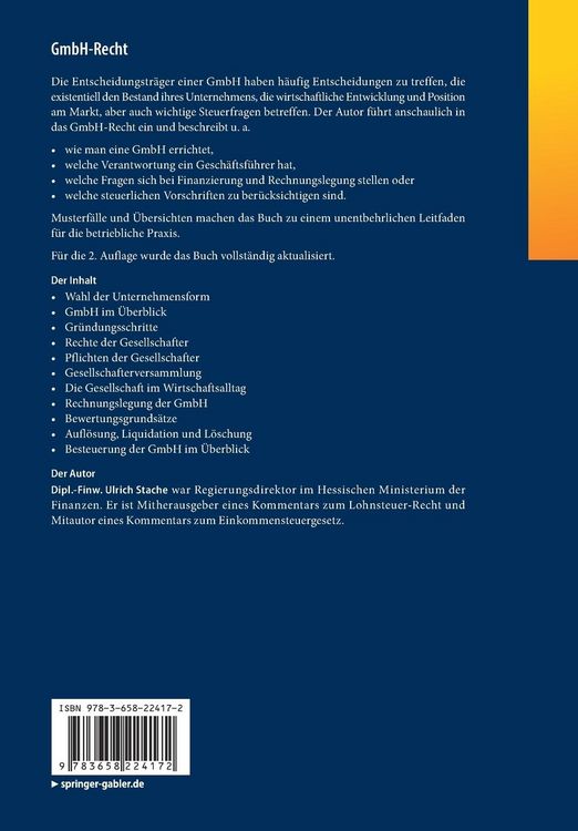 Produktbild: GmbH-Recht