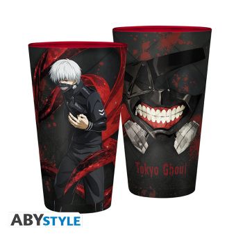Produktbild: TOKYO GHOUL - Large Glass - - Kaneki & Mask - box*