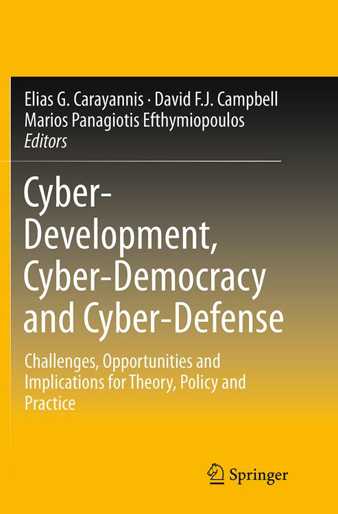 Produktbild: Cyber-Development, Cyber-Democracy and Cyber-Defense