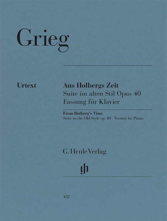 Produktbild: Edvard Grieg - Aus Holbergs Zeit op. 40, Suite im alten Stil