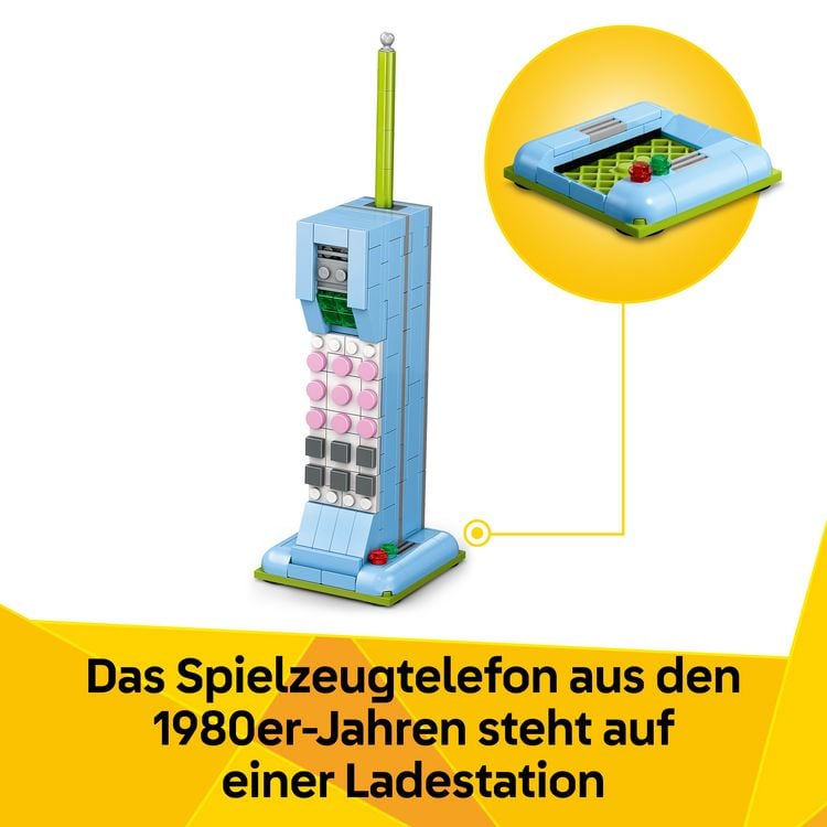 Produktbild: LEGO Creator Retro-Telefon 31174 - 3-in-1-Spielset - Telefon aus 1960ern