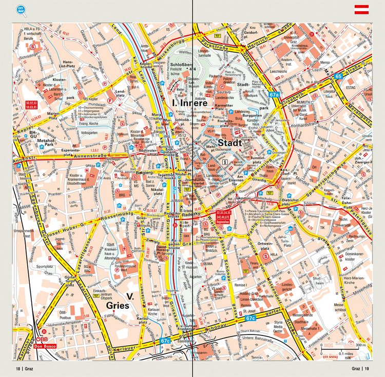Produktbild: MARCO POLO Regionalkarte &Ouml;sterreich 02 Salzburg, K&auml;rnten, Steiermark 1:200.000