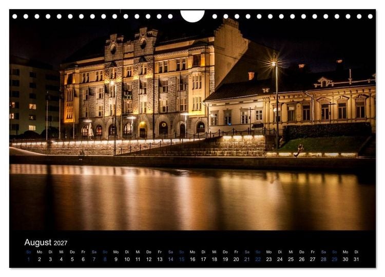 Produktbild: Turku / Finnland (Wandkalender 2027 DIN A4 quer), CALVENDO Monatskalender