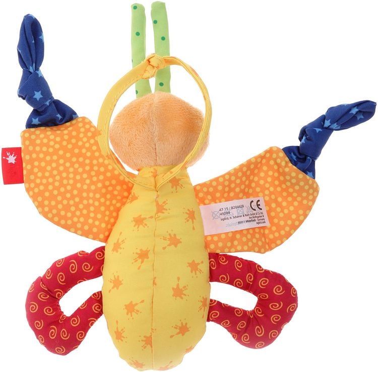 Produktbild: sigikid 49289 - Greifling Aktiv-Schmetterling Kinderbunt