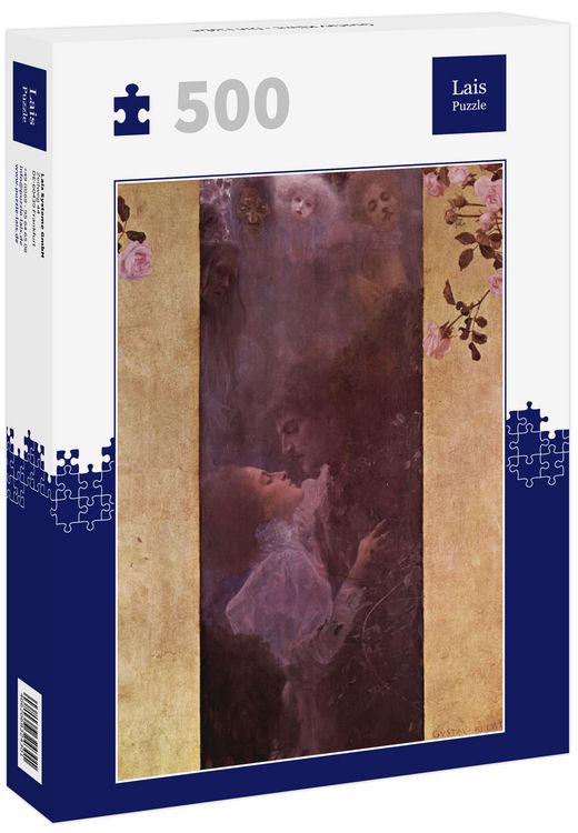 Produktbild: Lais Puzzle Gustav Klimt - Die Liebe 500 Teile