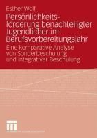 Produktbild: Pers&ouml;nlichkeitsf&ouml;rderung benachteiligter Jugendlicher im Berufsvorbereitungsjahr