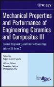 Produktbild: Mechanical Properties and Performance of ng Ceramics and Composites III