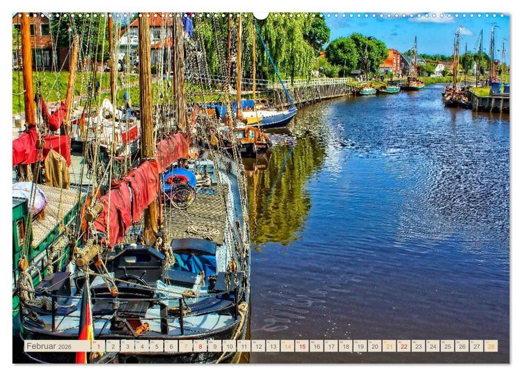Produktbild: Reise an die Nordsee - Carolinensiel (hochwertiger Premium Wandkalender 2026 DIN A2 quer), Kunstdruck in Hochglanz
