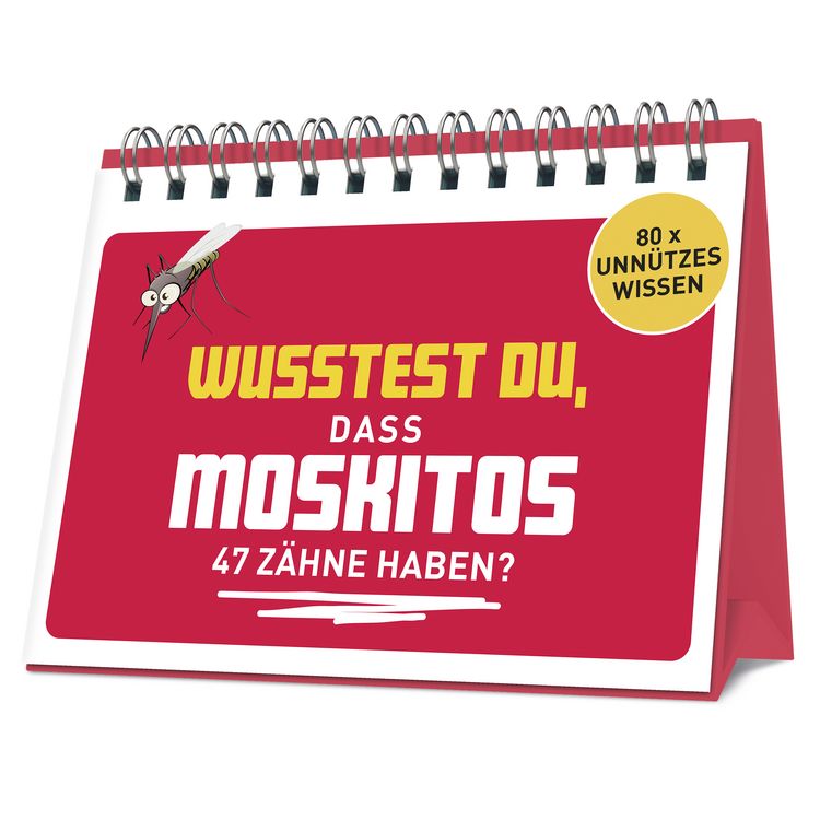 Produktbild: Wusstest du, dass Moskitos 47 Z&auml;hne haben?