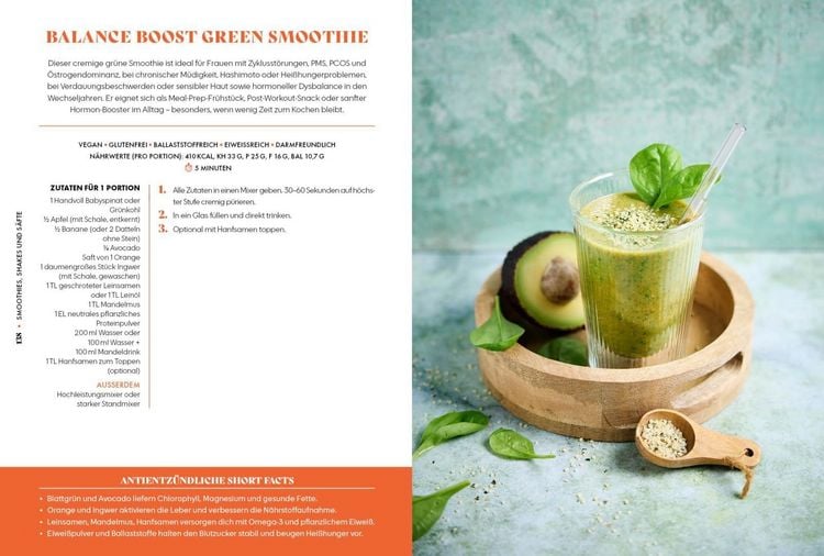 Produktbild: Healthy Food, Happy Me &ndash; Antientz&uuml;ndliche Ern&auml;hrung f&uuml;r Frauen