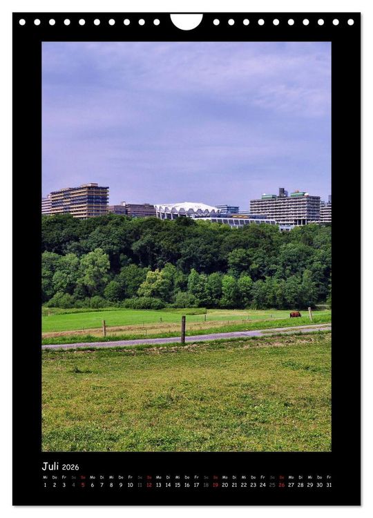 Produktbild: Bochum (Wandkalender 2026 DIN A4 hoch), CALVENDO Monatskalender