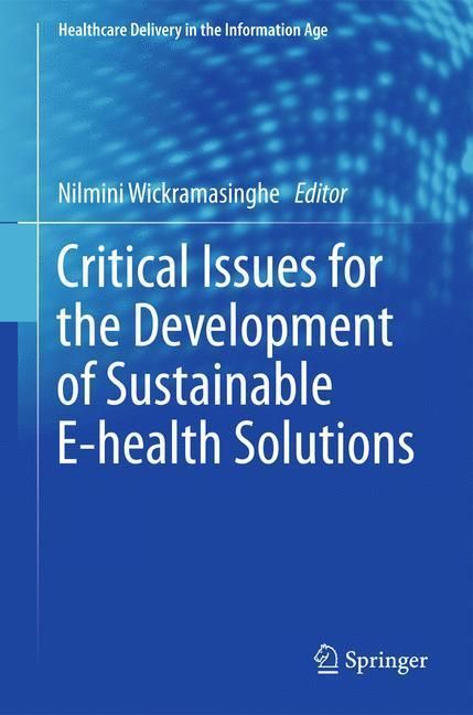 Produktbild: Critical Issues for the Development of Sustainable E-health Solutions