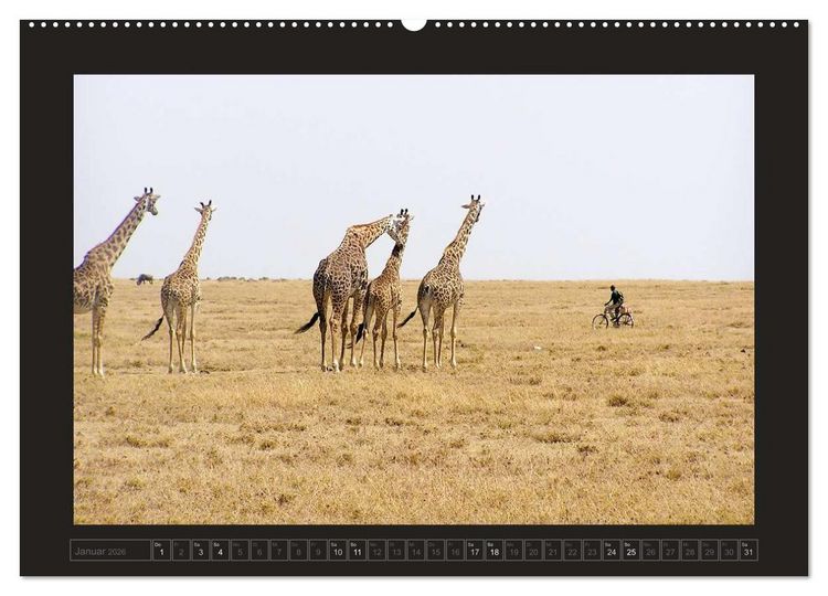 Produktbild: Kenia (hochwertiger Premium Wandkalender 2026 DIN A2 quer), Kunstdruck in Hochglanz