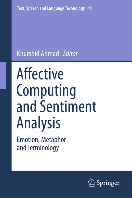 Produktbild: Affective Computing and Sentiment Analysis
