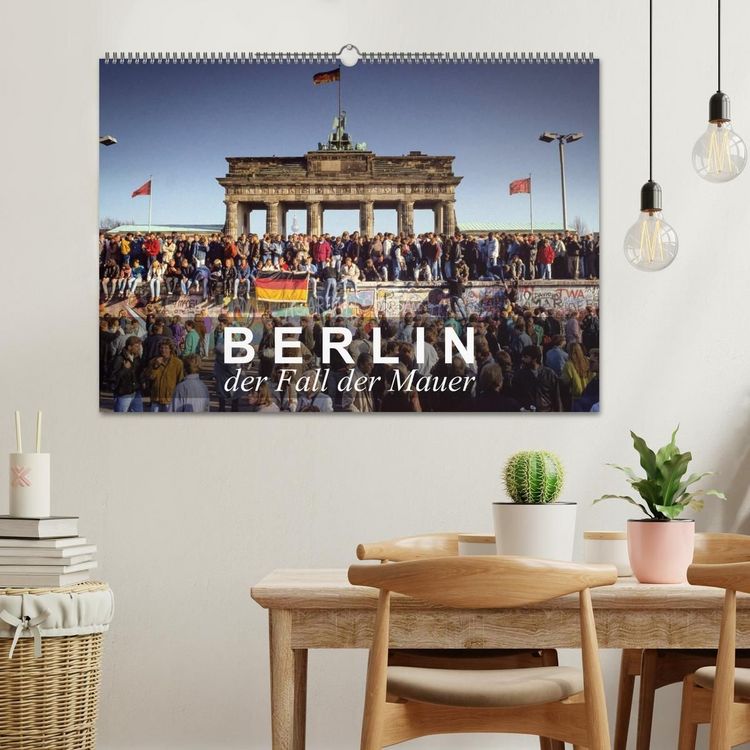 Produktbild: Berlin - der Fall der Mauer (Wandkalender 2027 DIN A2 quer), CALVENDO Monatskalender