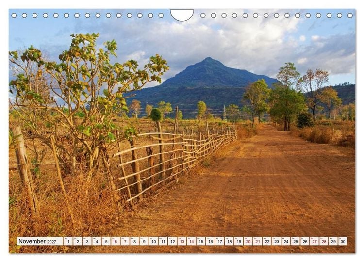 Produktbild: Bekanntes und Unbekanntes Laos (Wandkalender 2027 DIN A4 quer), CALVENDO Monatskalender