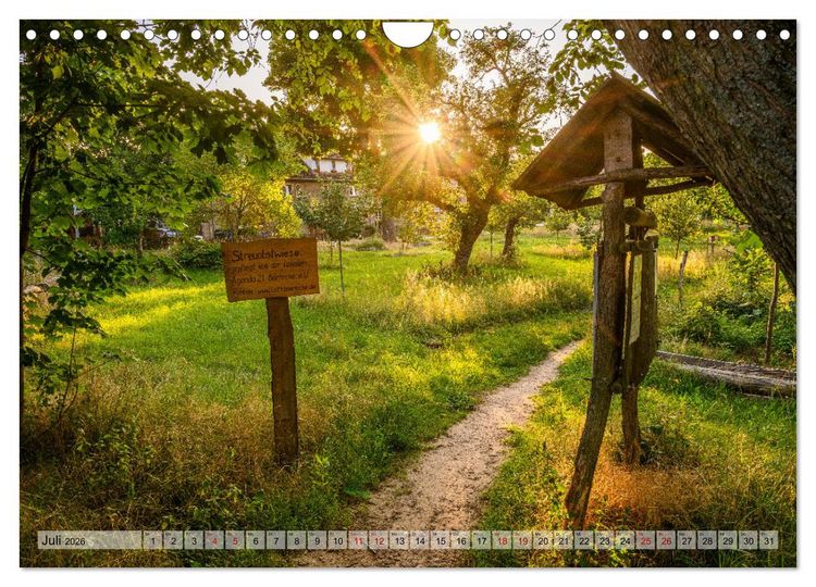 Produktbild: B&ouml;rnicke - Historisches Angerdorf im Barnim (Wandkalender 2026 DIN A4 quer), CALVENDO Monatskalender