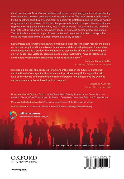 Produktbild: Democracies and Authoritarian Regimes