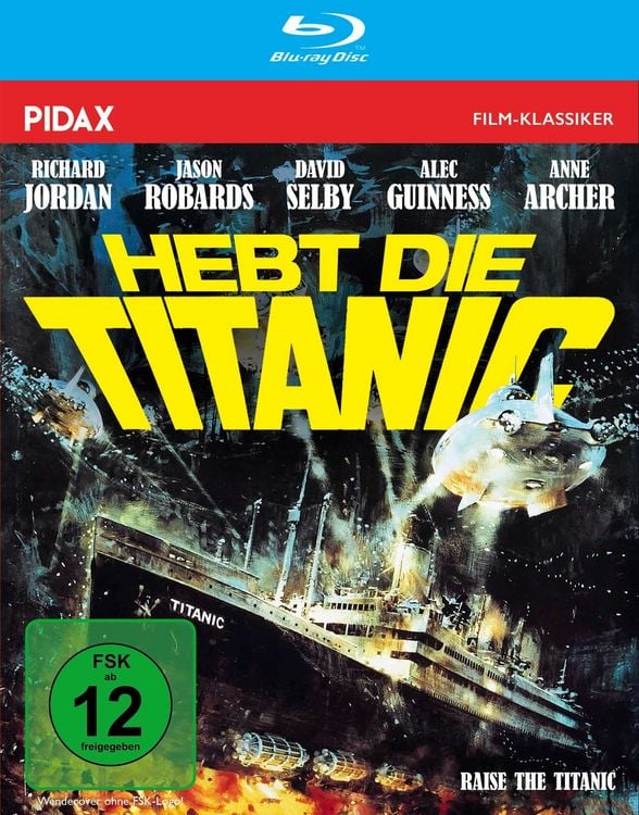 Produktbild: Hebt die Titanic - Remastered Edition (Raise the Titanic) / Spannender Abenteuerfilm nach dem Bestseller von Clive Cussler (Pidax Film-Klassiker)