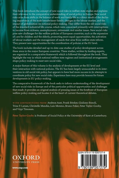 Produktbild: New Risks, New Welfare