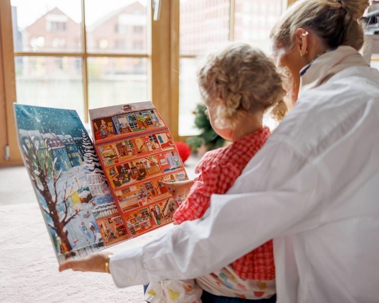 Produktbild: Aufstell-Adventskalender &ndash; Mein buntes Weihnachtshaus