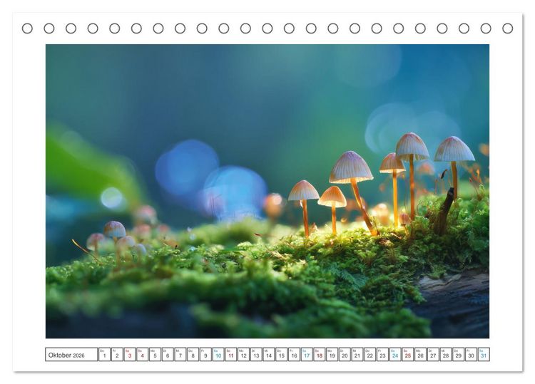 Produktbild: Nat&uuml;rliche Harmonie (Tischkalender 2026 DIN A5 quer), CALVENDO Monatskalender