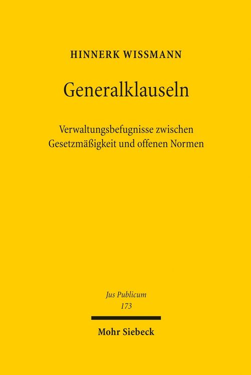 Produktbild: Generalklauseln