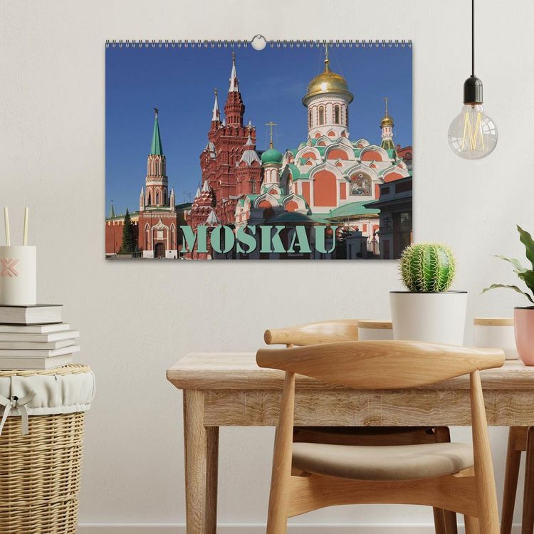 Produktbild: Moskau (Wandkalender 2026 DIN A3 quer), CALVENDO Monatskalender