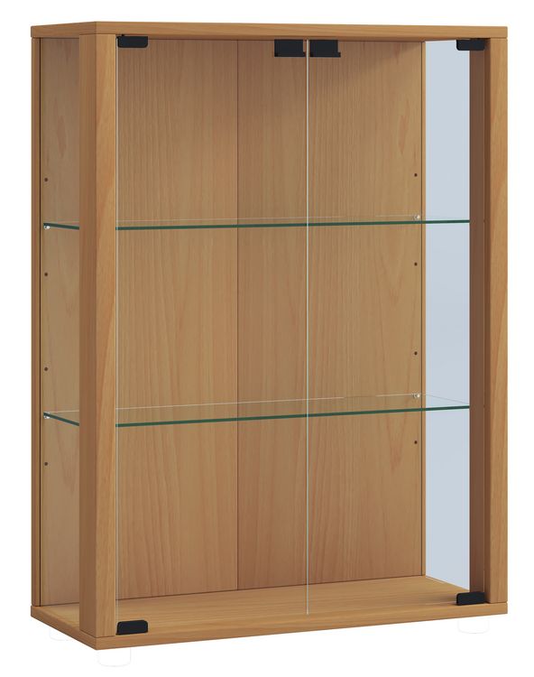 Produktbild: Wandvitrine H&auml;ngevitrine Glasvitrine Glas Udina M