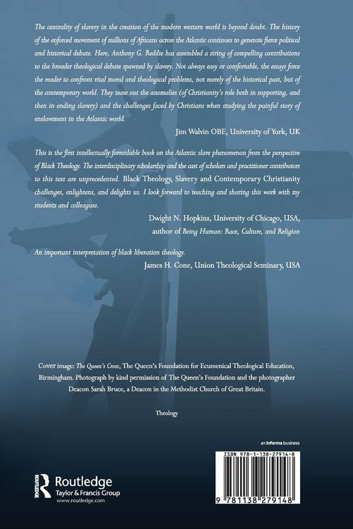 Produktbild: Black Theology, Slavery and Contemporary Christianity